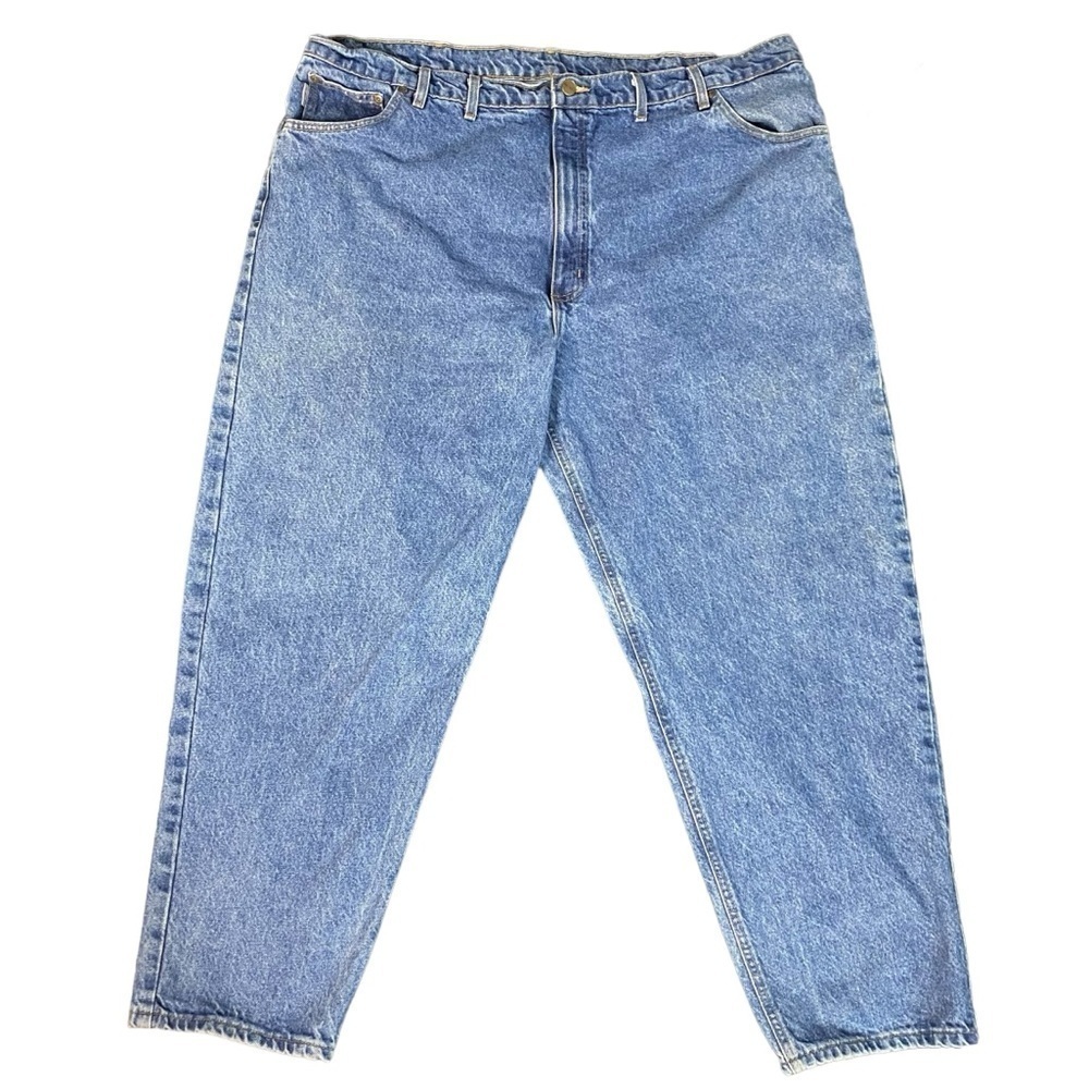 Vintage Carhartt WU8598 Relaxed Fit Straight Leg Denim Jeans USA Size 48x30